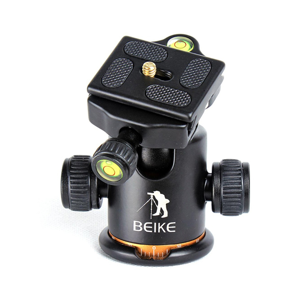 BEIKE BK-03 Camera Tripod Ball Head Ballhead with Quick Release Plate Large หัวบอล